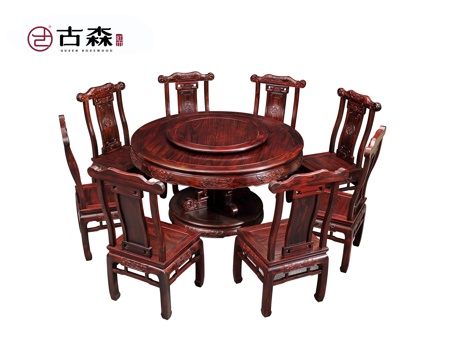 古森红木——《古韵悠扬圆台》 古森红木——《古韵悠扬圆台》