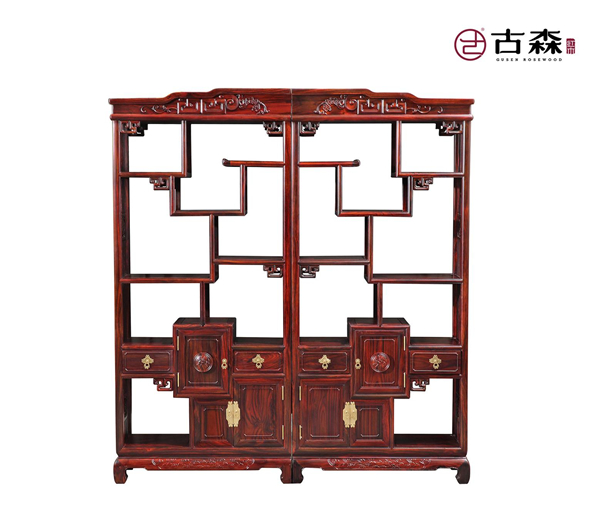 古森红木·阔叶黄檀《博古架》